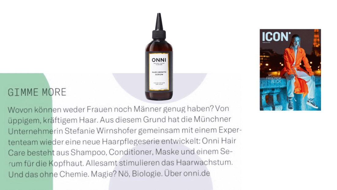 ONNI in der Presse - ICON: GIMME MORE - ONNI.de