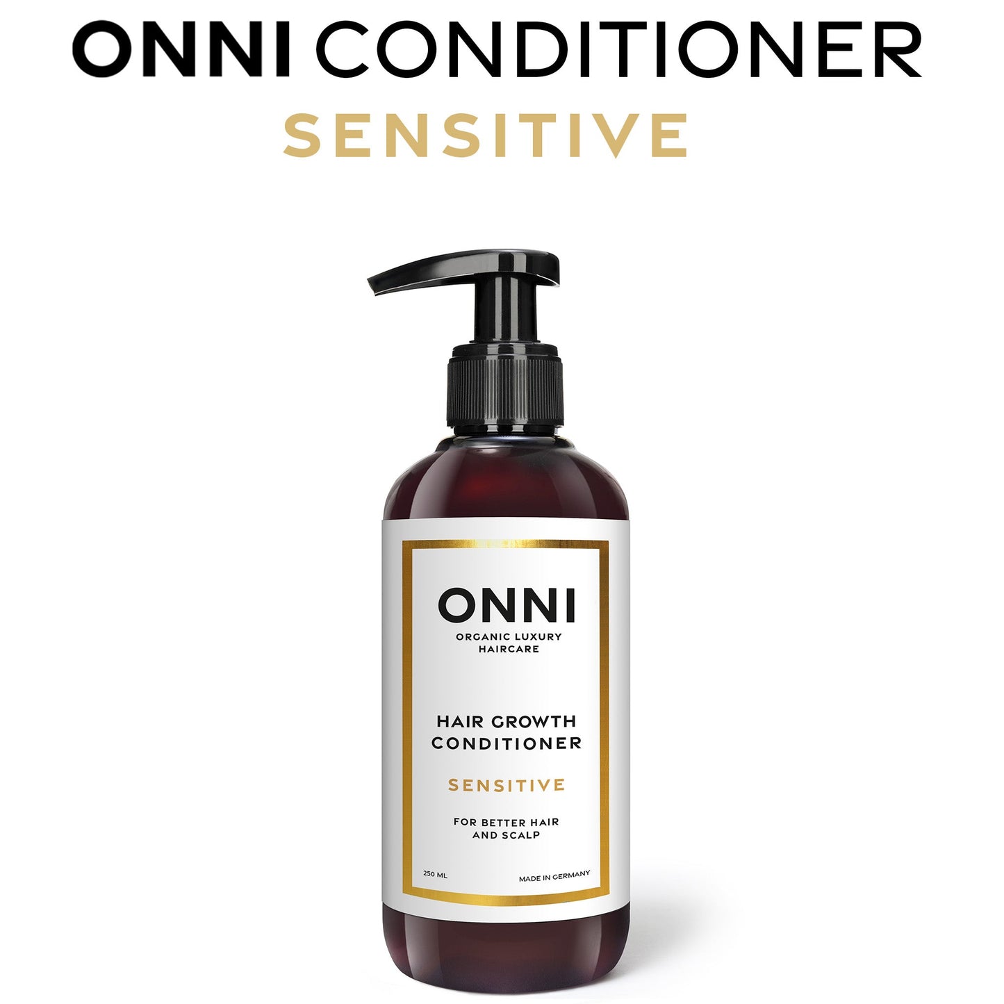 SENSITIVE Hair Growth Conditioner 250ml - ONNI.de