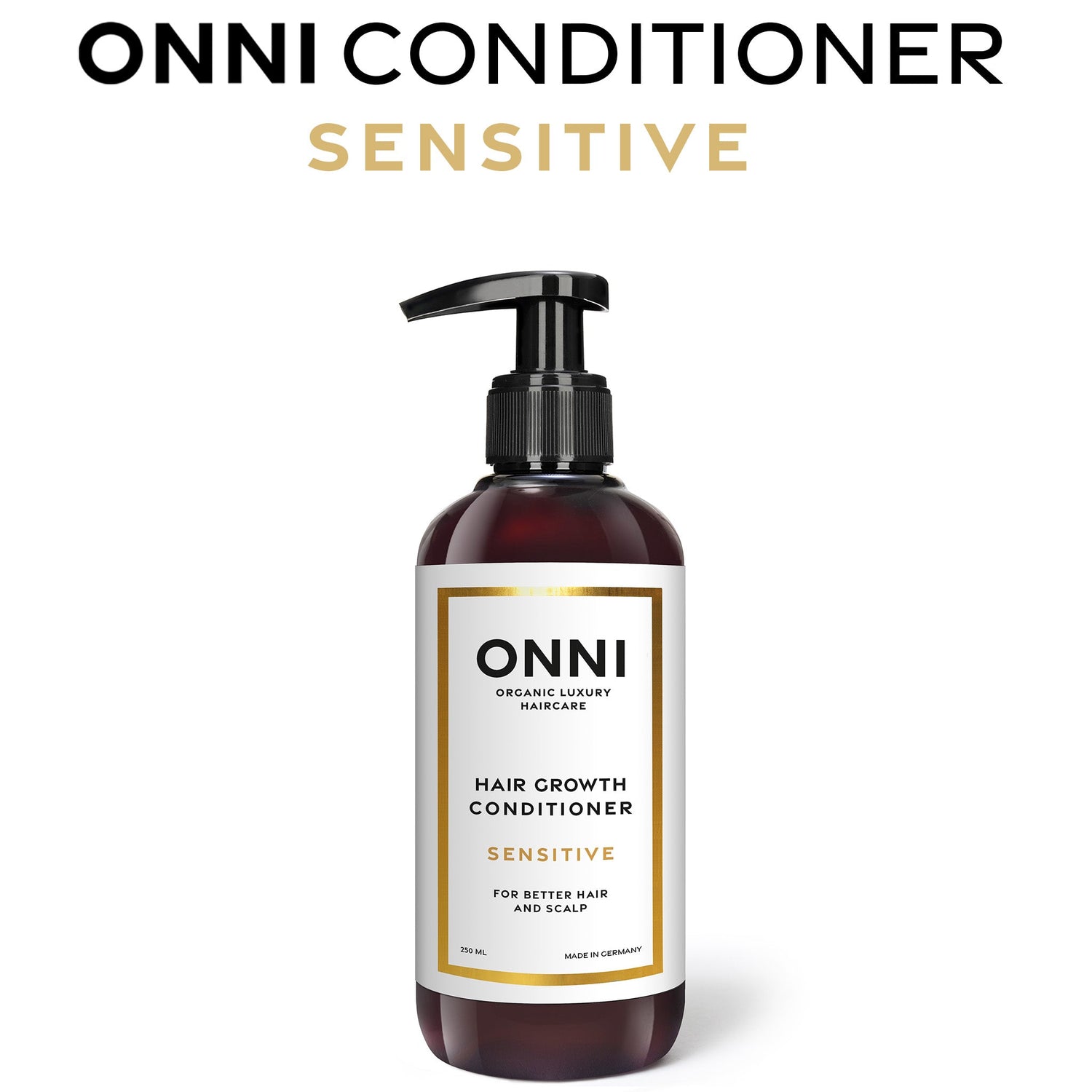SENSITIVE Hair Growth Conditioner 250ml - ONNI.de