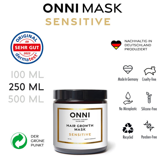 SENSITIVE Hair Growth Mask 250 ml - ONNI.de