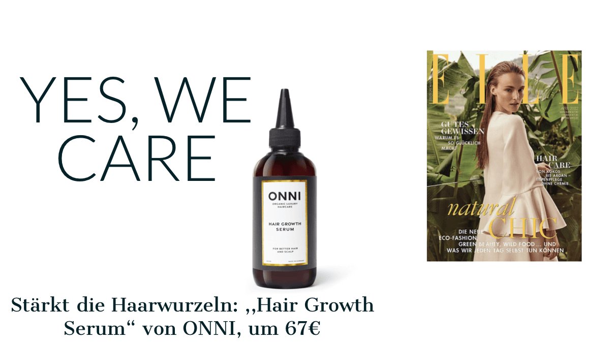Hair Growth Serum XL 200 ml - ONNI.de
