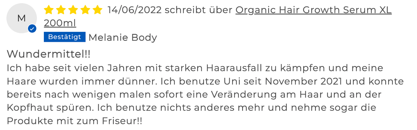 Hair Growth Serum XL 200 ml - ONNI.de