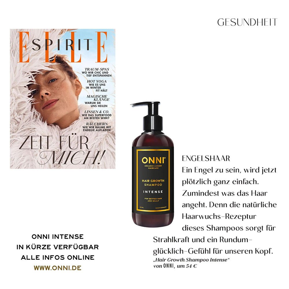 INTENSE Hair Growth Shampoo 250 ml - ONNI.de