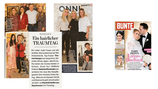 ONNI in der Presse - Bunte: ONNI Event, ein hairlicher TRAUMTAG - ONNI.de