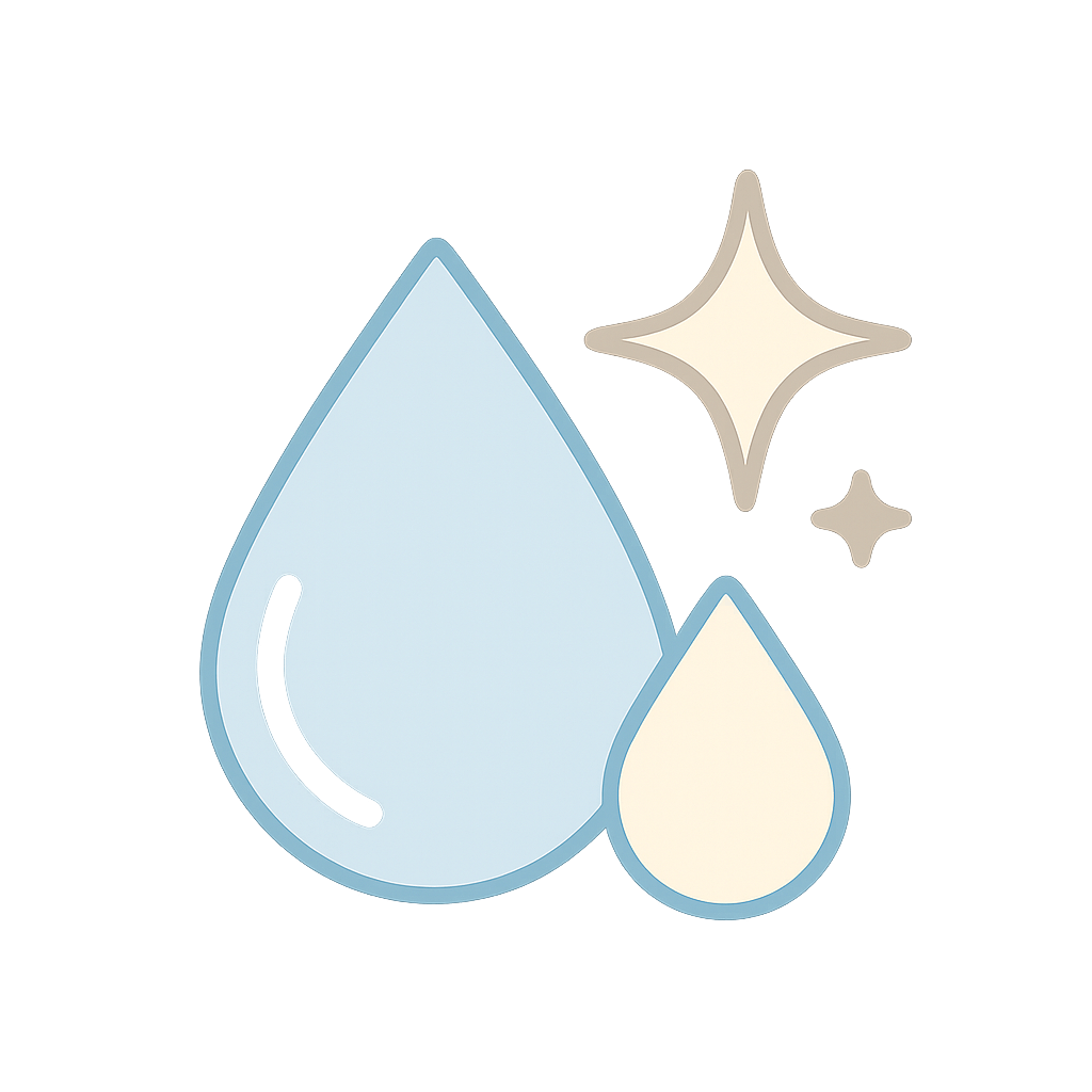 Grafik Hydration, Feuchtigkeit für das Haar