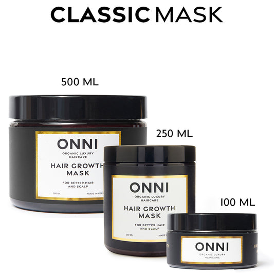 Maschera per la crescita dei capelli XL 500 ml