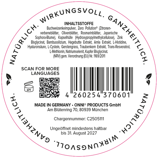 Hair Growth Vitamins 60 pieces