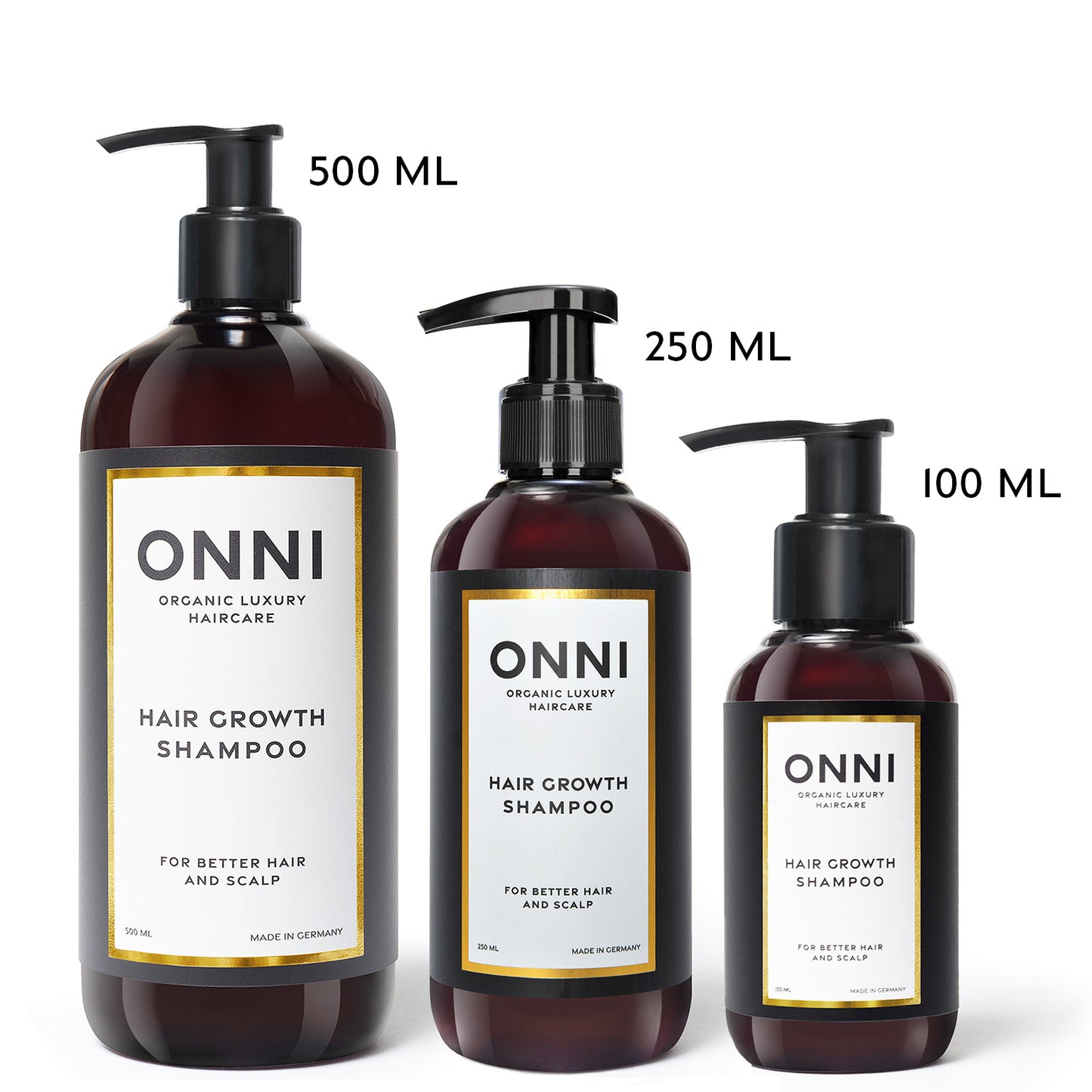 Shampooing Croissance des cheveux, format voyage 100 ml