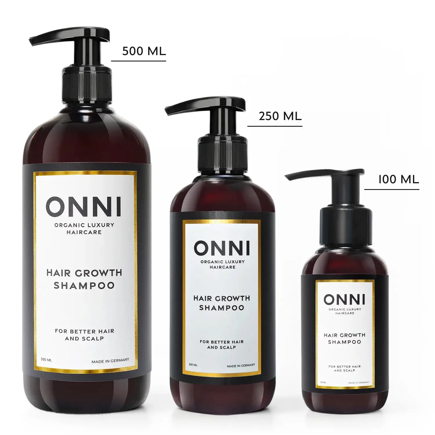 Hair Growth Shampoo Travel Size 100ml