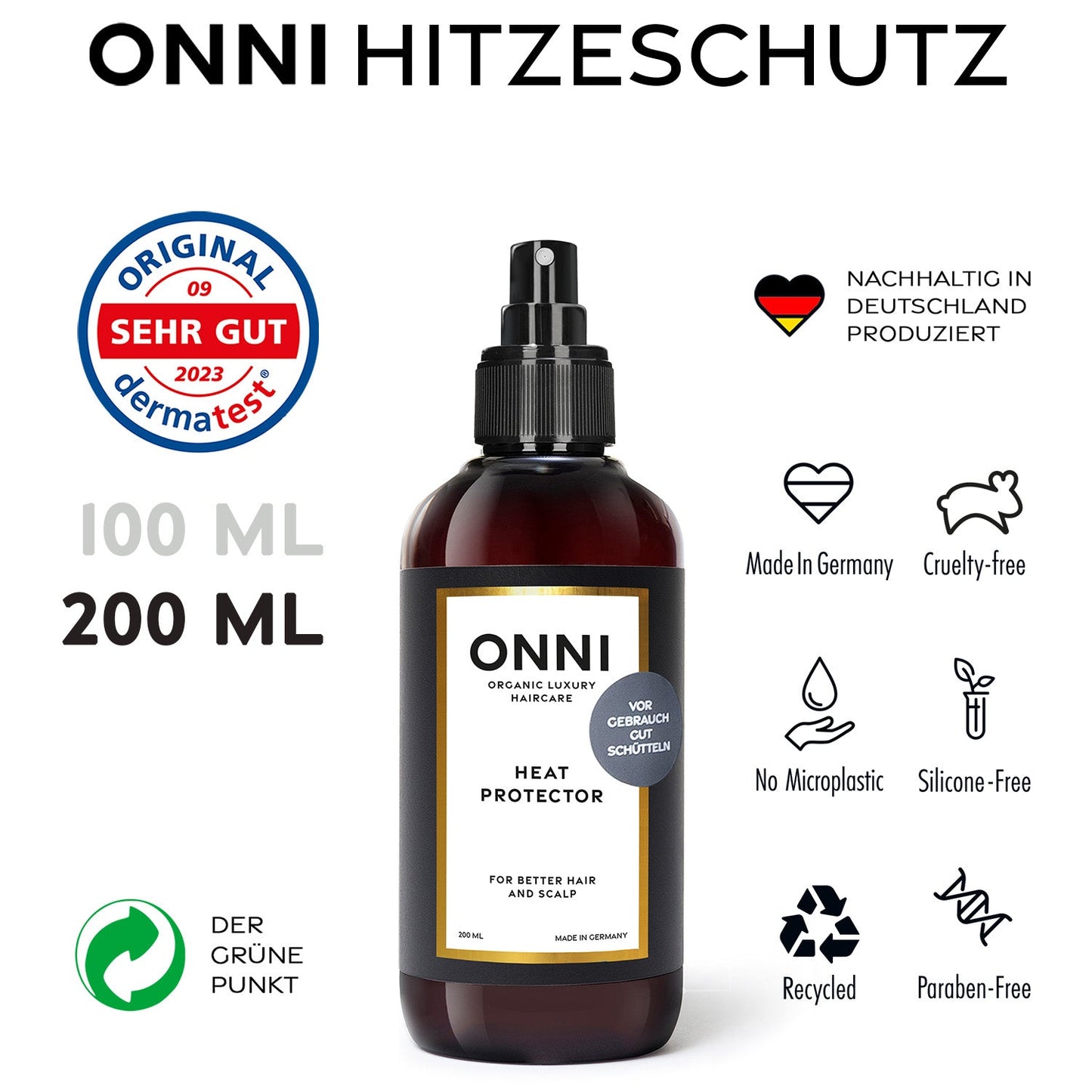 Heat Protector 200 ml - ONNI.de