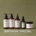 ONNI SENSITIVE 5er Birthday Set: Shampoo, Conditioner, Serum, Heat Protector und Mask