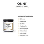 ONNI SENSITIVE Mask frei von Schadstoffen – ohne Silikone, Parabene, Sulfate