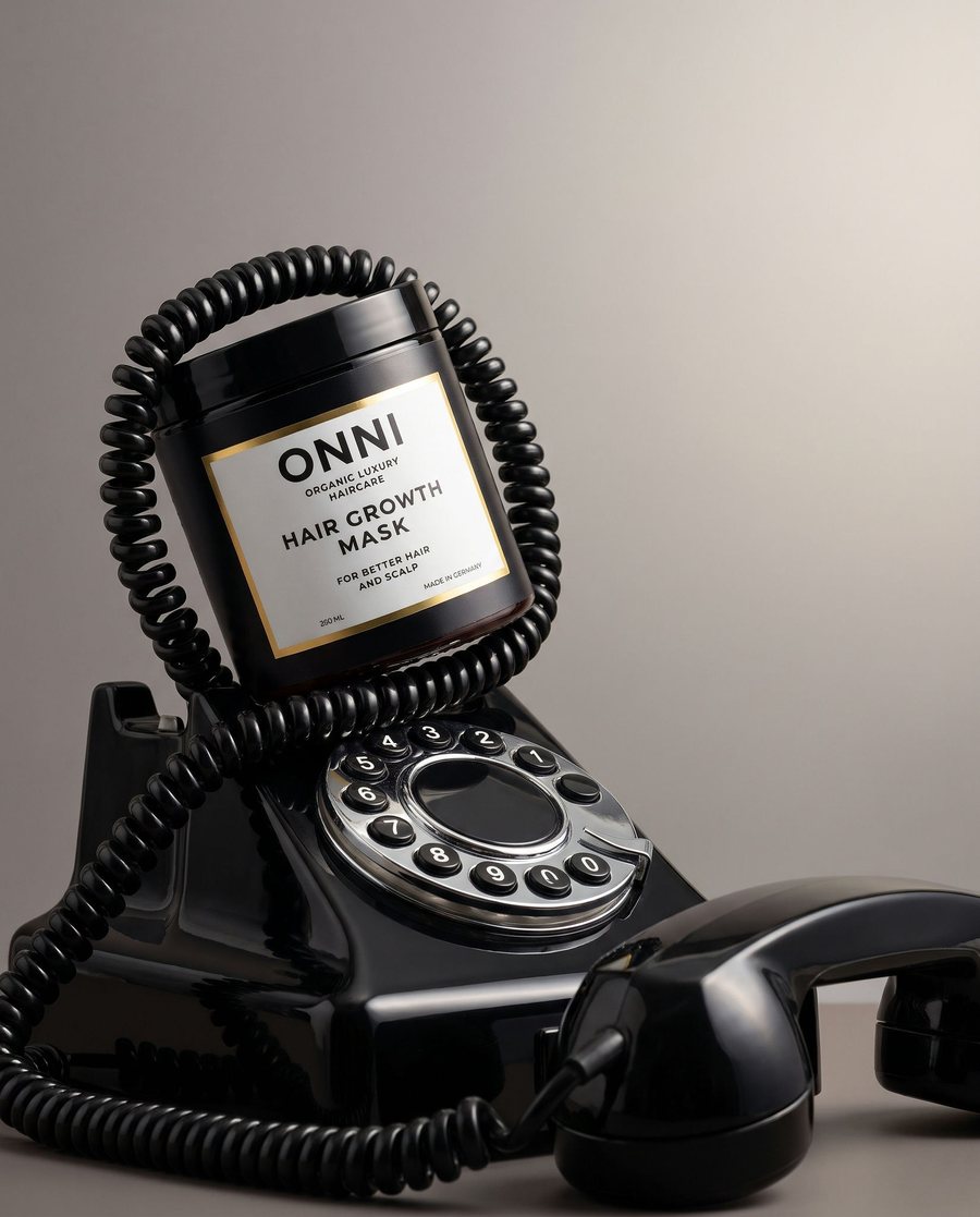 ONNI Hair Growth Mask auf einem Telefon
